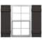 Ekena Millwork Mid-America Vinyl, Standard Size Four Board Joined Shutters, 31447010, PR 00031447010 - alternate 1